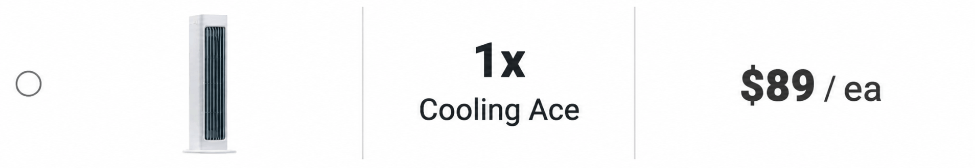 cooling ace unit 1